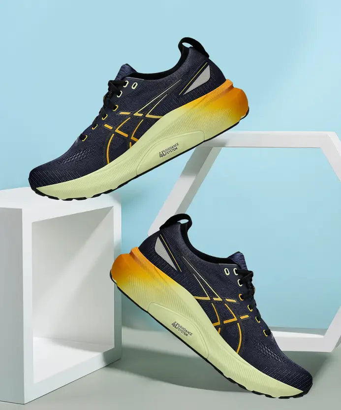 ASICS Men’s 1st Copy Sneakers | White & Black Premium Casual Sports Shoes for Daily Wear & Street Style