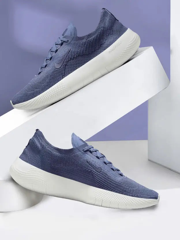 Men’s Nike White & Rose Gold Running Sneakers – 1st Copy Lightweight Sports Shoes 10